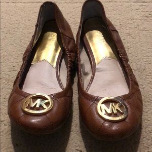 Brown Michael kors flats
